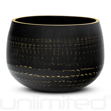 Imperfect - 8.5" Unlimited Black Ching Bowl