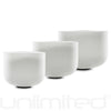 Unlimited Starter Set of 3 Crystal Bowls - A Minor Chord