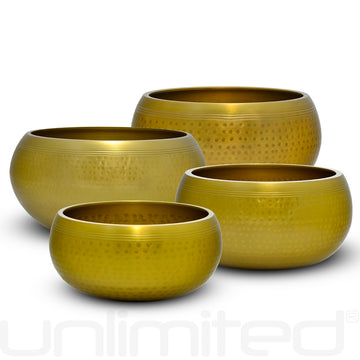 Easy Meditation Bronze 4-Bowl Set