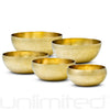 Sets of 5 Eternal Aura Singing Bowls (A = 432 Hz)