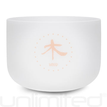 Meinl™ 10" TCM Crystal Singing Bowl - Wood 324hz