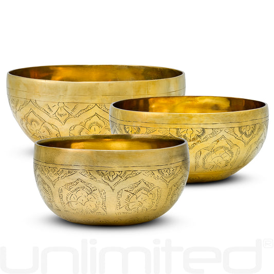 Meinl™ Special Engraved Singing Bowl Set of 3