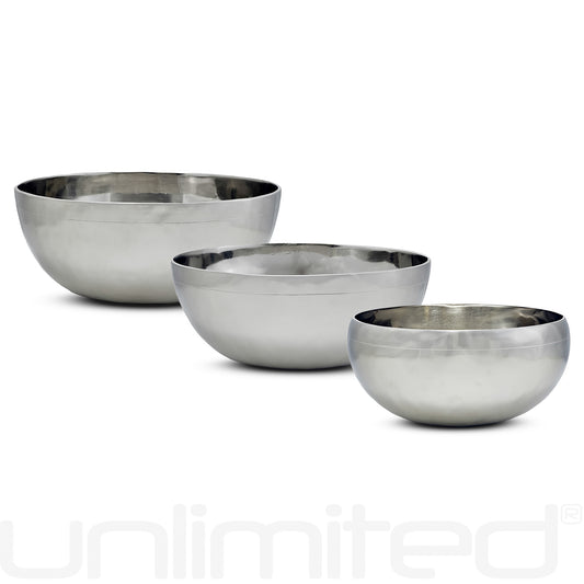 Sets of 3 Pure Soul Singing Bowls