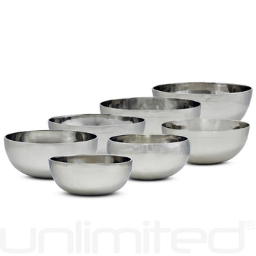 Set of 7 Pure Soul Singing Bowls (A = 432 Hz)