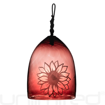 Shrader Made Glass - Whispers of the Heliotrope Glass Bell