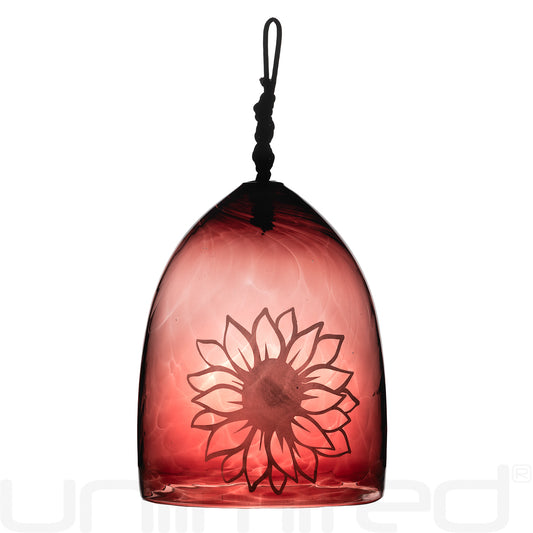 Shrader Made Glass - Whispers of the Heliotrope Glass Bell