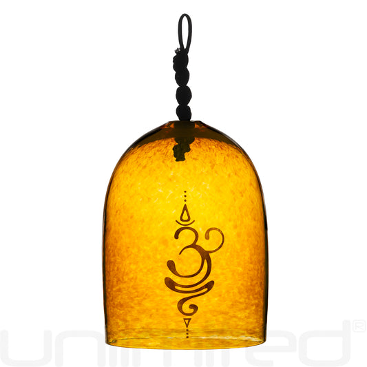 Shrader Made Glass - Golden Insight Glass Bell