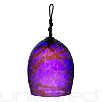 Shrader Made Glass Soft Light of the Galaxy Bell