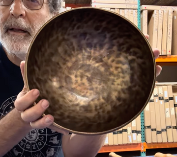 Imperfect - Unlimited 11" Nepalese Singing Bowl with Suede Mallet