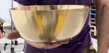 Imperfect - Unlimited Infinite Third Chakra (9.5") Singing Bowl