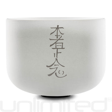 Unlimited 13" Hon Sha Ze Sho Nen Crystal Singing Bowls