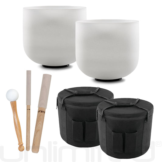 Brain Babies - Easy to Carry Binaural Crystal Bowl Sets (Theta)