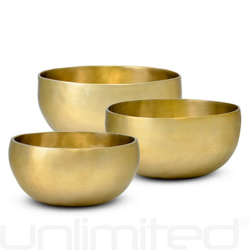 Beginner Singing Bowl Set - 3 Small Annapurnas