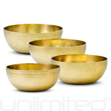 Sets of 4 Eternal Aura Singing Bowls (A = 432 Hz)