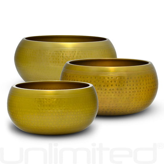 Beginner Singing Bowl Set - 3 Makalus