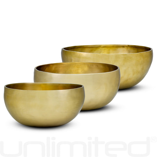 Beginner Singing Bowl Set - 3 Large Pumoris