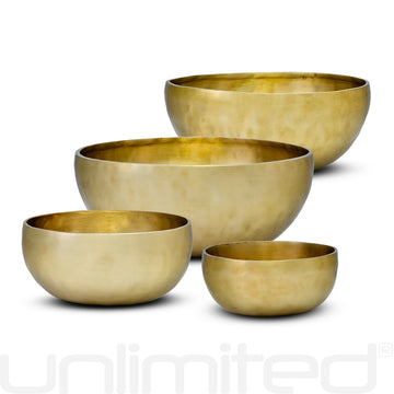 Set of 4 Bronze Pumori Bowls - Aura Healers United