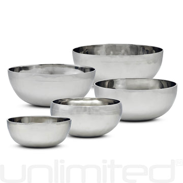 Sets of 5 Pure Soul Singing Bowls