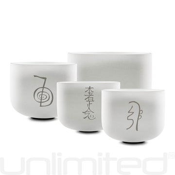 Unlimited Sets of 4 Reiki Crystal Bowls - Reiki Healers
