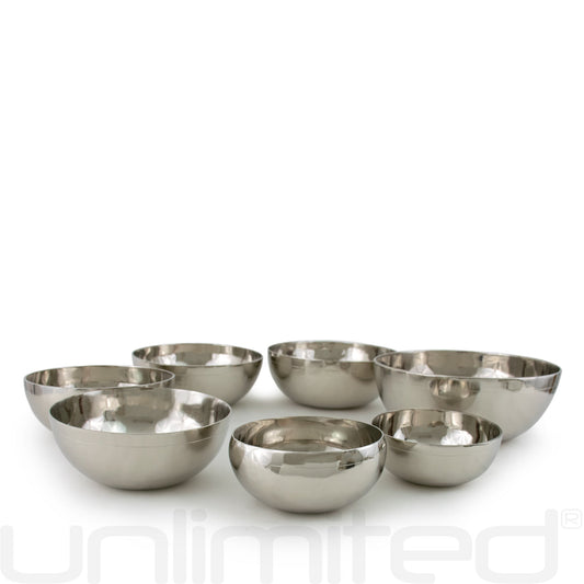 Set of 7 Pure Soul Singing Bowls (A = 432 Hz)