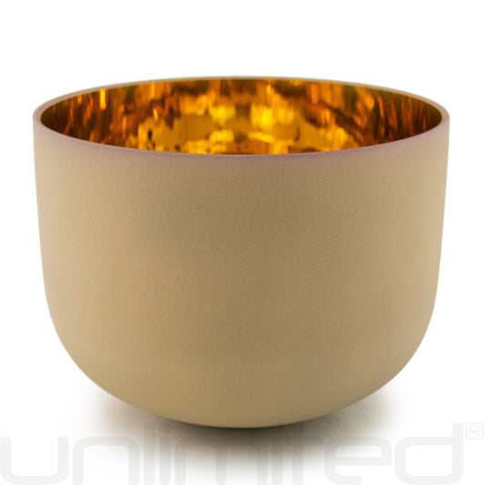 ON SALE!  Unlimited Gold Crystal Singing Bowls