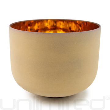 ON SALE!  Unlimited Gold Crystal Singing Bowls