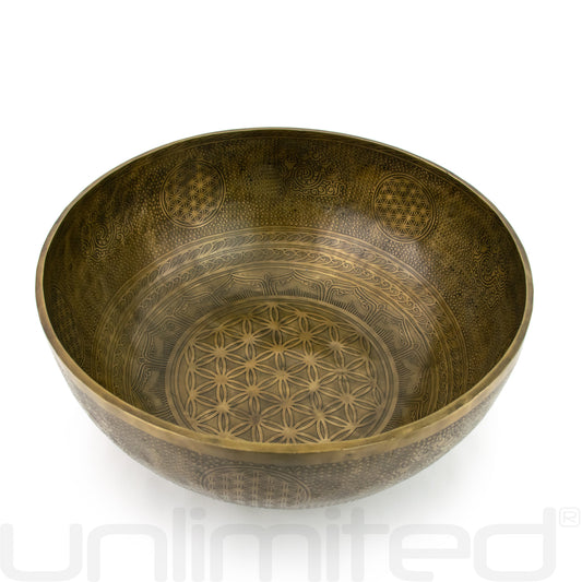 Unlimited 22" Flower of Life Earthing Bowls