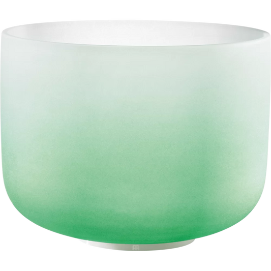 Meinl™ 11" Green Heart Chakra 440 Hz Crystal Singing Bowl (F)