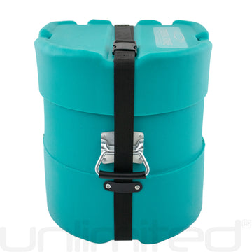 Crystal Tones Hard Travel Cases without Wheels - Teal