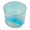 8" Crystal Tones™ Aqua Aura Gold Alchemy Bowl (D# + 10)