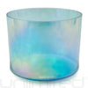 8" Crystal Tones™ Aqua Aura Gold Alchemy Bowl (D# + 10)