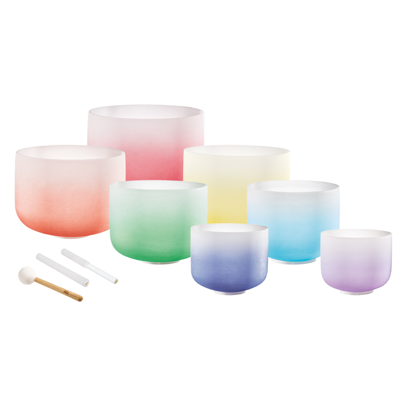 Meinl 440 Hz Crystal Singing Bowl Sets