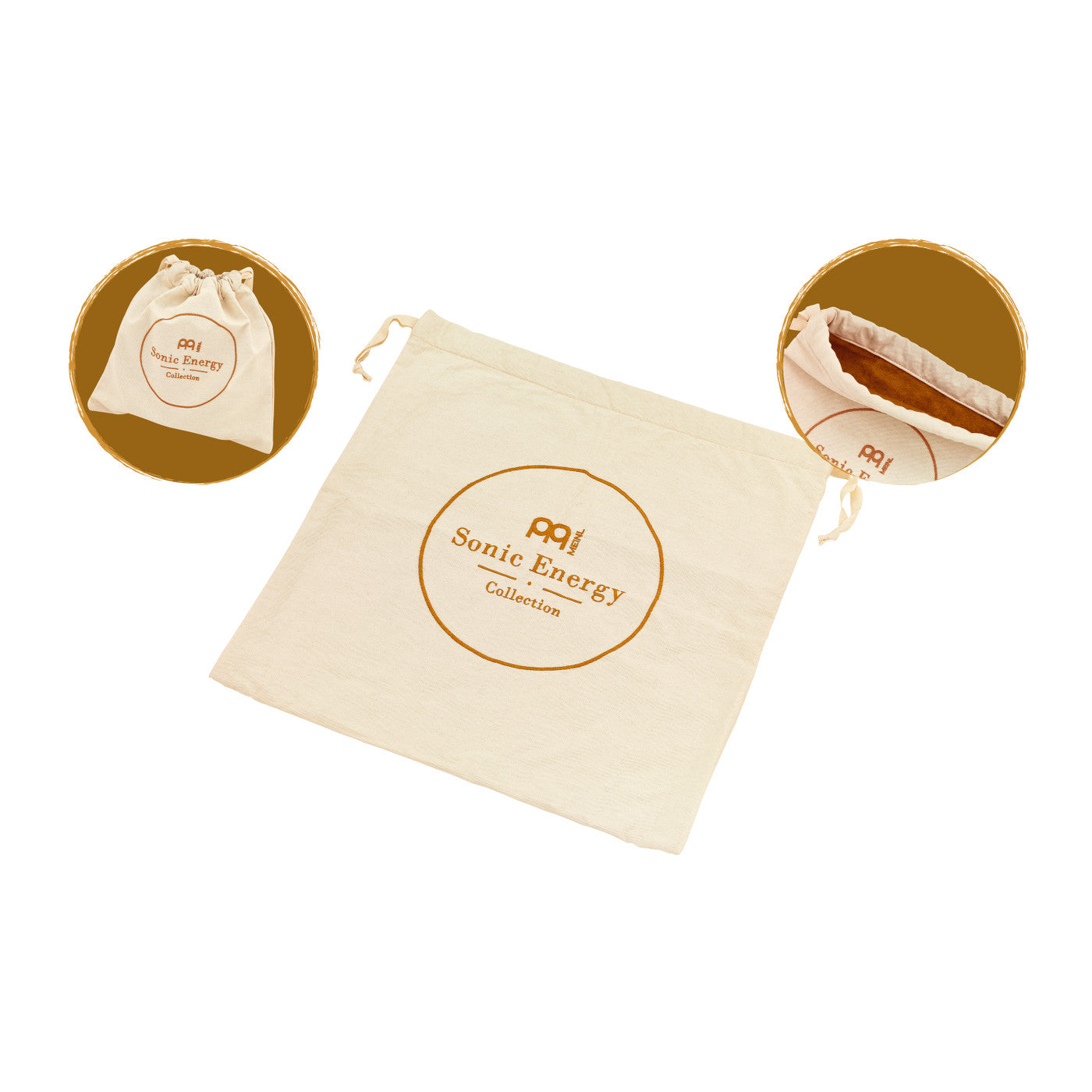 Meinl™ Cotton Singing Bowl Bags - Unlimited Singing Bowls